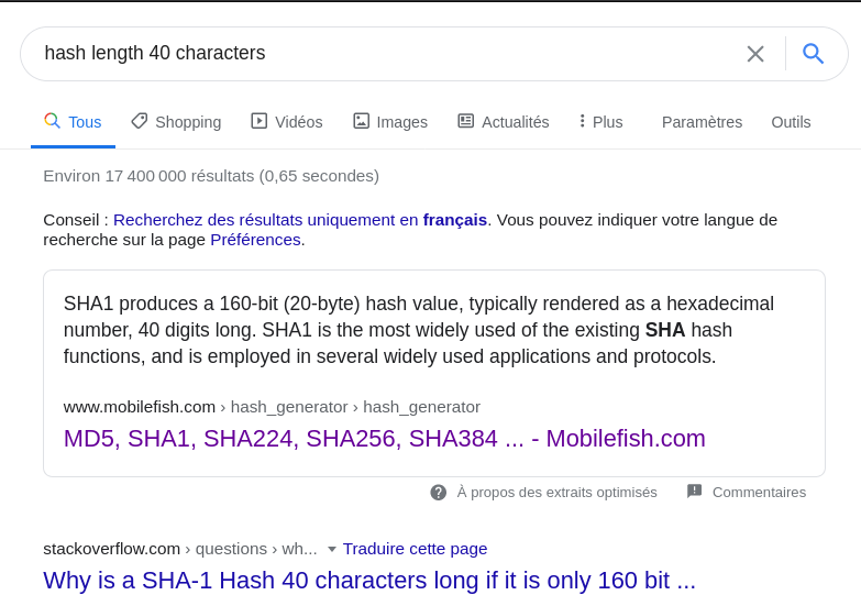 SHA1