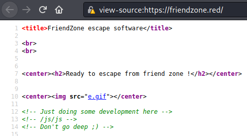view-source friendzone.red