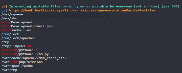 linpeas-writable-files