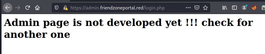 admin panel successfully logged in