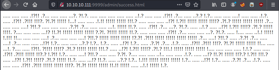 succes.html esoteric langage