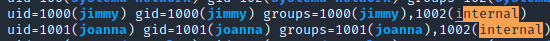 internal group