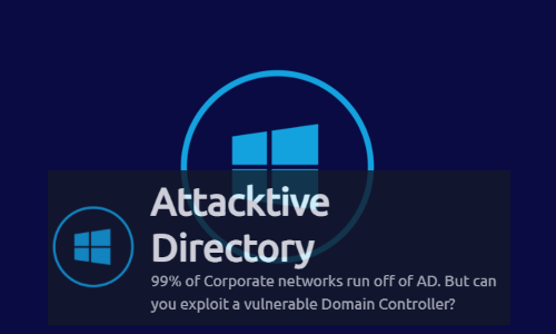 TryHackMe - Attackive directory thumbnail