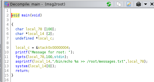 ghidra msg2root