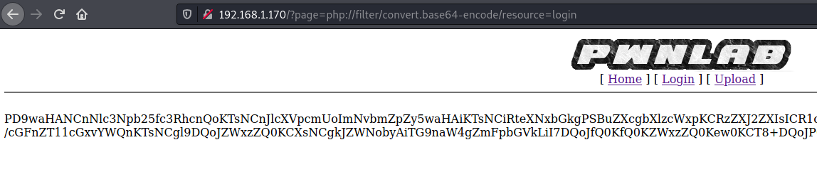 LFI php filter